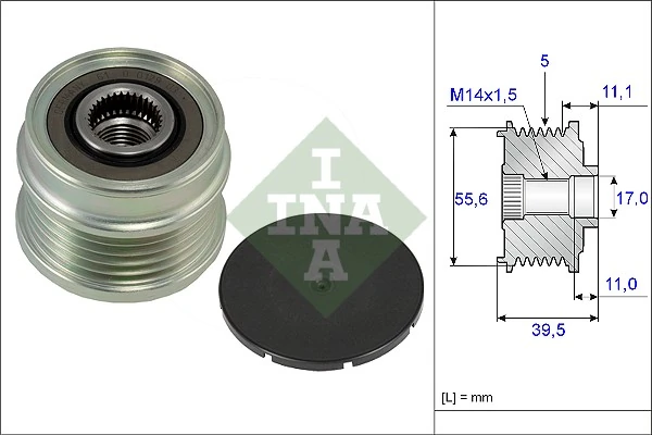 Alternator Freewheel Clutch